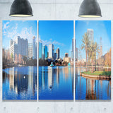 orlando morning cityscape photo canvas art print PT7210