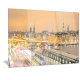 stockholm cityscape panorama cityscape photo canvas print PT7224