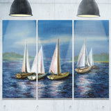 yachts by obsky sea seascape photo canvas print PT7668