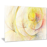 yellow storm sky abstract digital art canvas print PT7699