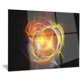 supernova explosion in black digital art canvas print PT7705