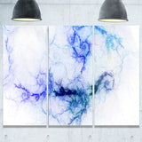 sparkling blue stormy sky abstract digital art canvas print PT7707