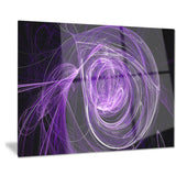 purple ball of yarn abstract digital art canvas print PT7736