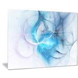 blue nebula star abstract digital art canvas print PT7741
