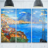 saturday night sea landscape painting canvas print PT7782