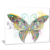 openwork butterfly digital art canvas print PT7804