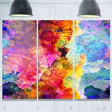 seamless colors abstract digital art canvas print PT7861