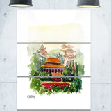 china vector illustration cityscape canvas art print PT7872