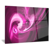 colored smoke spiral purple abstract digital art canvas print PT7923