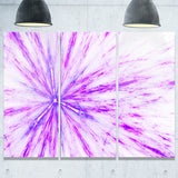 purple flash of supernova abstract digital art canvas print PT8030