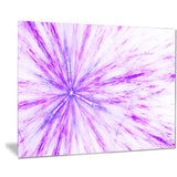 purple flash of supernova abstract digital art canvas print PT8030