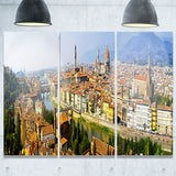 florence panoramic view cityscape photo canvas print PT8042