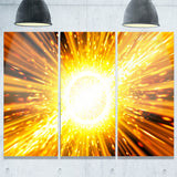 bing bang explosion modern spacescape canvas print PT8072