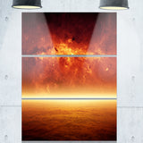 apocalyPTic background modern spacescape canvas print PT8092