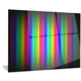 glowing rainbow lines abstract digital art canvas print PT8100