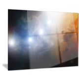 glowing sky abstract digital spacescape canvas print PT8104