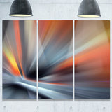 rays of speed large lines abstract digital art canvas print PT8129