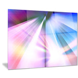 rays of speed blue abstract digital art canvas print PT8131