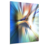 rays of speed center abstract digital art canvas print PT8135
