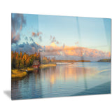 autumn sunset panorama landscape photo canvas print PT8166