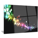 colorful abstract lighting abstract digital art canvas print PT8208