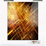 golden mosaic texture abstract digital art canvas print PT8275