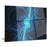 blue fractal wallpaper abstract digital art canvas print PT8331