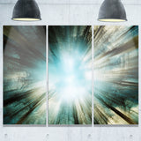 light from sky abstract digital art canvas print PT8341