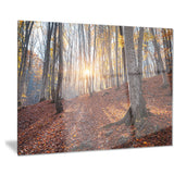 crimean mountains autumn trees landscape photo canvas print PT8476