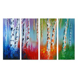 Colorful Forest Painting 1100 - 55x32in