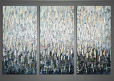 Static - Abstract Oil Painting 1142 - 36x32in