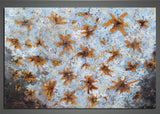 Fallen Flowers - Abstract Floral Art 1149- 48x24in