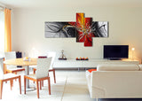 Contemporary Modern Abstract Art 1164 - 66x32in