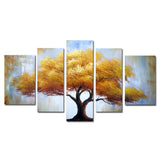 Giant Tree - Modern Tree Canvas Wall Art - 60x32in