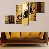 Dragon Asian Art Painting 147 - 58x36in