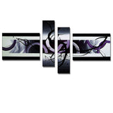 Modern Canvas Abstract Art 207 - 63x30in