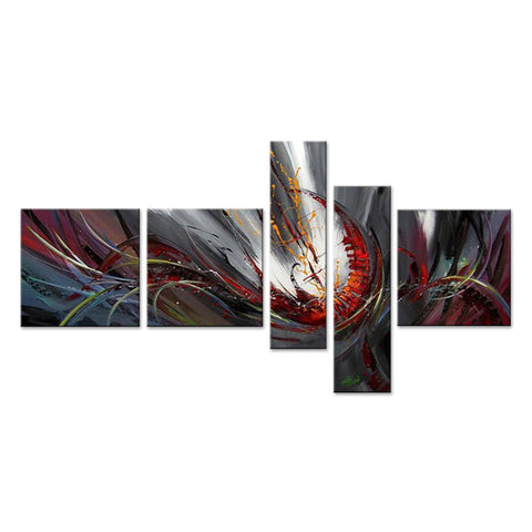 Abstract Wall Art Painting 371 - 66 x 36in