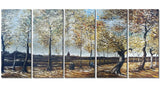 Van Gogh Oil Painting Reproduction - Poplars Near Nuenen 60x28in
