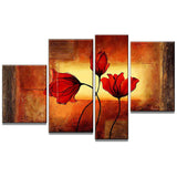Floral Art Painting 518 - 50x32in
