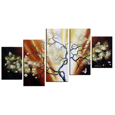 Floral Oil Painting 599 - 54x36in