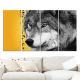 Gazing Wolf- Animal Canvas Print PT2305