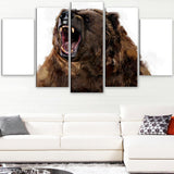 Fierce Grizzly- Animal Canvas Print PT2345