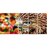 Vibrant Eagle- Animal Canvas Print PT2353