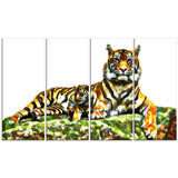 Soft Tigers- Animal Canvas Print PT2363