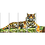 Soft Tigers- Animal Canvas Print PT2363