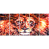 Lively Lion- Animal Canvas Print PT2369