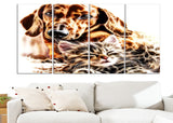 Best Buddies - Cat & Dog Canvas Art PT2413