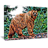 Brown Bear - Canvas Art PT2434