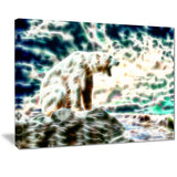Roar of the Polar Bear - Canvas Art PT2448