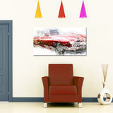 Red Classic Luxury Car PT2620